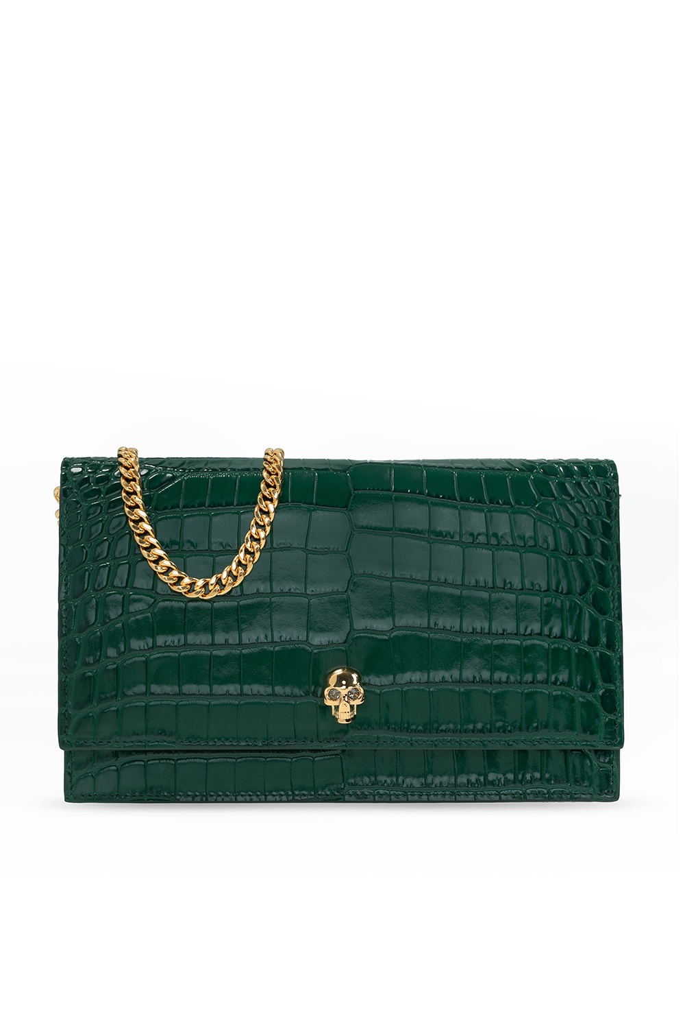 McQueen Pendant Tote Bag Military Green for Men | Alexander